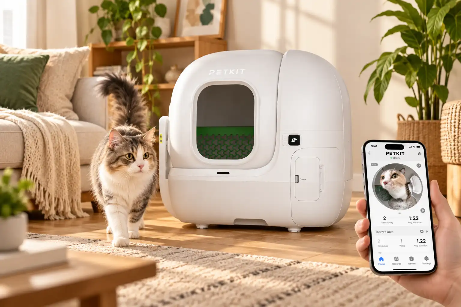 Petkit Pura Max, litière automatique connectée