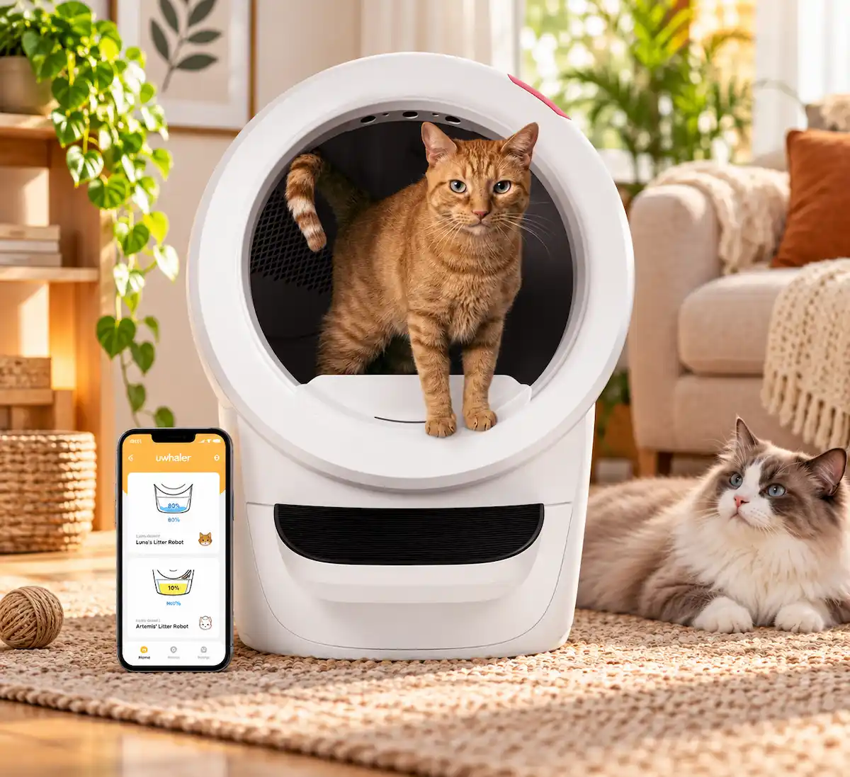 Litter Robot 4, litière électrique premium